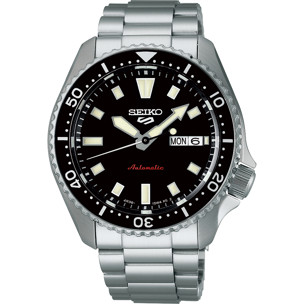 Seiko 5 Automatic 5 SKX Series SRPL85K Black Bracelet