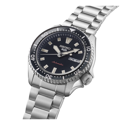 Seiko 5 Automatic 5 SKX Series SRPL85K Black Bracelet
