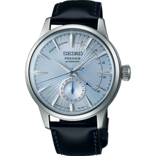 Load image into Gallery viewer, Seiko Presage Cocktail  Time Power Reserve Blue Dial Watch on Leather SSA343J