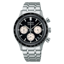 Load image into Gallery viewer, Seiko Discover More Black Chronograph Quartz SSB479P