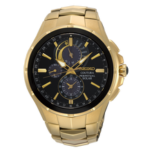 Load image into Gallery viewer, Seiko Coutura Chronograph Perpetual Solar SSC700P-9 PVD Gold