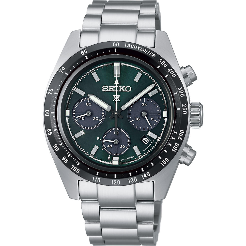 Seiko Prospex Solar Chronograph SSC933P Green Speedtimer