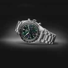 Load image into Gallery viewer, Seiko Prospex Solar Chronograph SSC933P Green Speedtimer