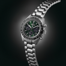 Load image into Gallery viewer, Seiko Prospex Solar Chronograph SSC933P Green Speedtimer