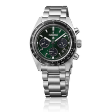 Load image into Gallery viewer, Seiko Prospex Solar Chronograph SSC933P Green Speedtimer