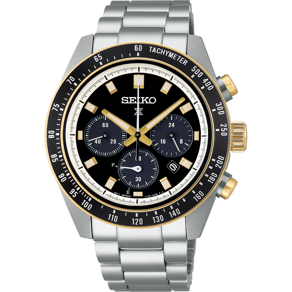 Seiko Prospex Speedtimer Solar Chronograph 2 tones SSC941P