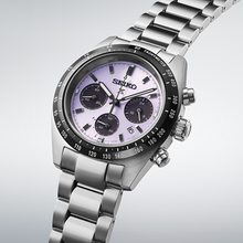 Load image into Gallery viewer, Seiko Prospex Solar Chronograph SSC955P Purple Limited Edition