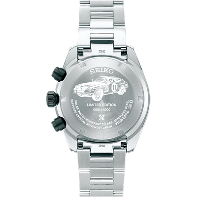 Seiko Prospex Speedtimer Solar Chronograph Datsun 240Z Limited Edition SSC957P