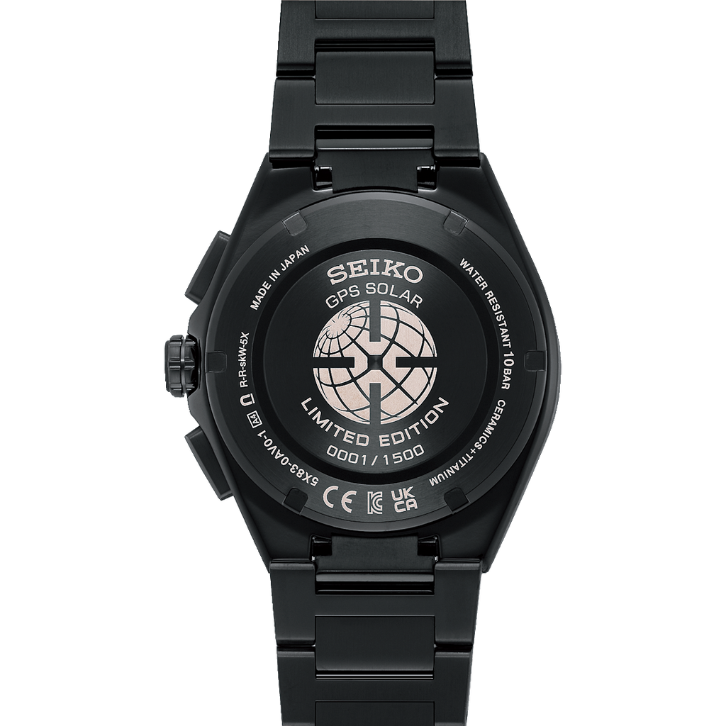 Seiko Astron GPS Dual Time Chronograph Limited Edition SSH187J