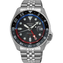 Load image into Gallery viewer, Seiko 5 Automatic G.M.T Watch SSK019J-8 Grey Dial
