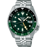 Seiko 5 Automatic G.M.T Watch SSK035K Green Dial