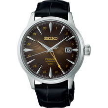 Load image into Gallery viewer, Seiko Presage Cocktail Brown Time GMT Watch SSK039J