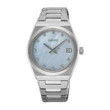 Load image into Gallery viewer, Seiko Discover More Quartz Analogue Watch Blue MOP SUR603