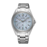Seiko Prospex Sea Quartz Analogue Watch Blue MOP SUR607