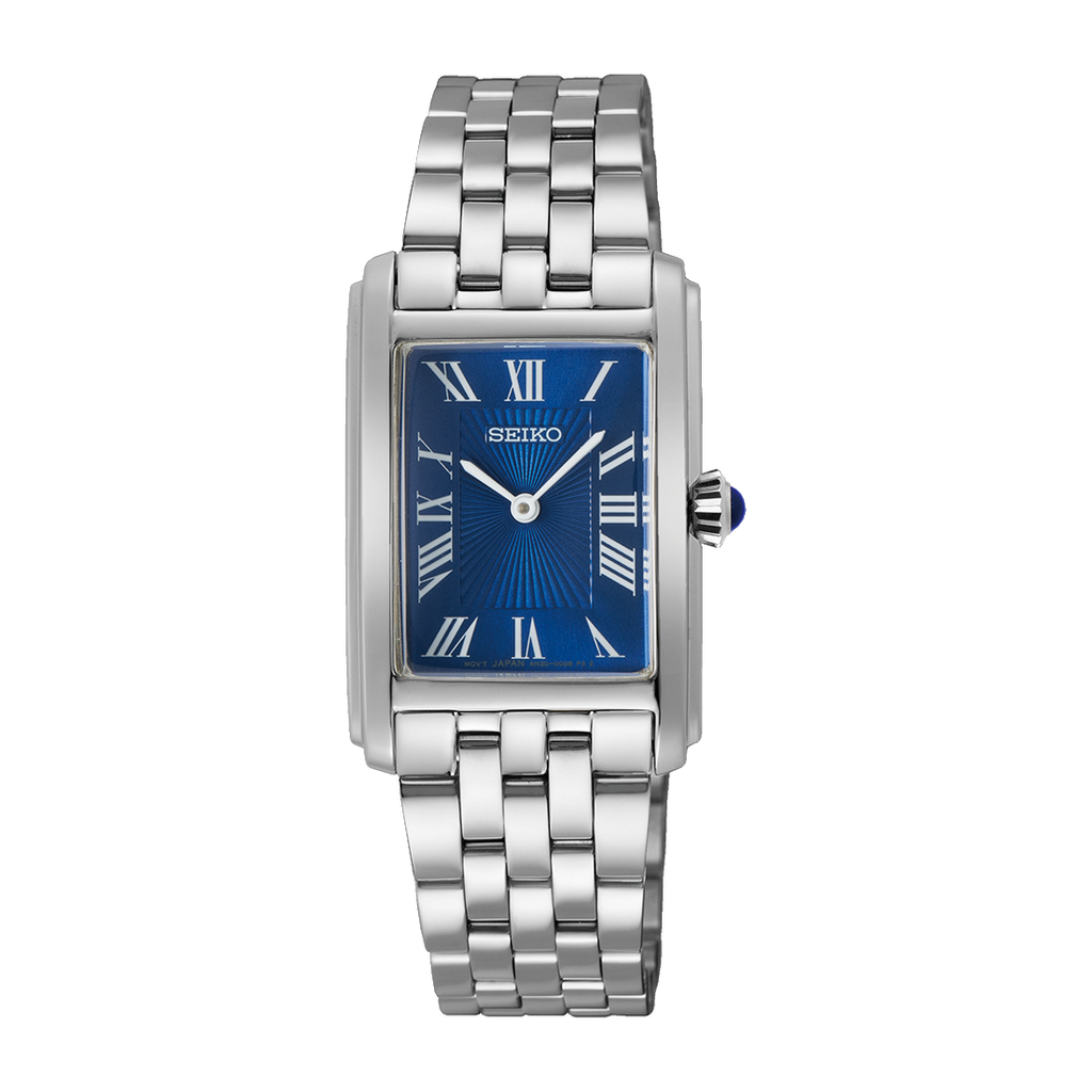 Seiko Discover More Quartz Analogue Watch SWR085 Blue