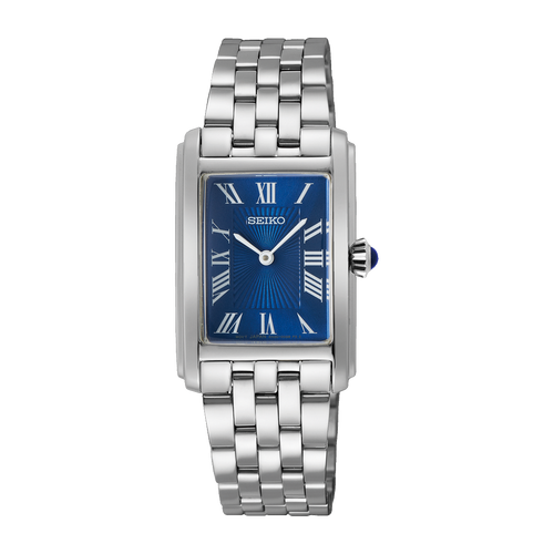 Seiko Discover More Quartz Analogue Watch SWR085 Blue