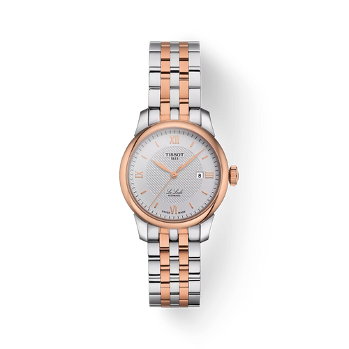 TISSOT LE LOCLE AUTOMATIC LADY -29mm 2 TONES RG BRACELET