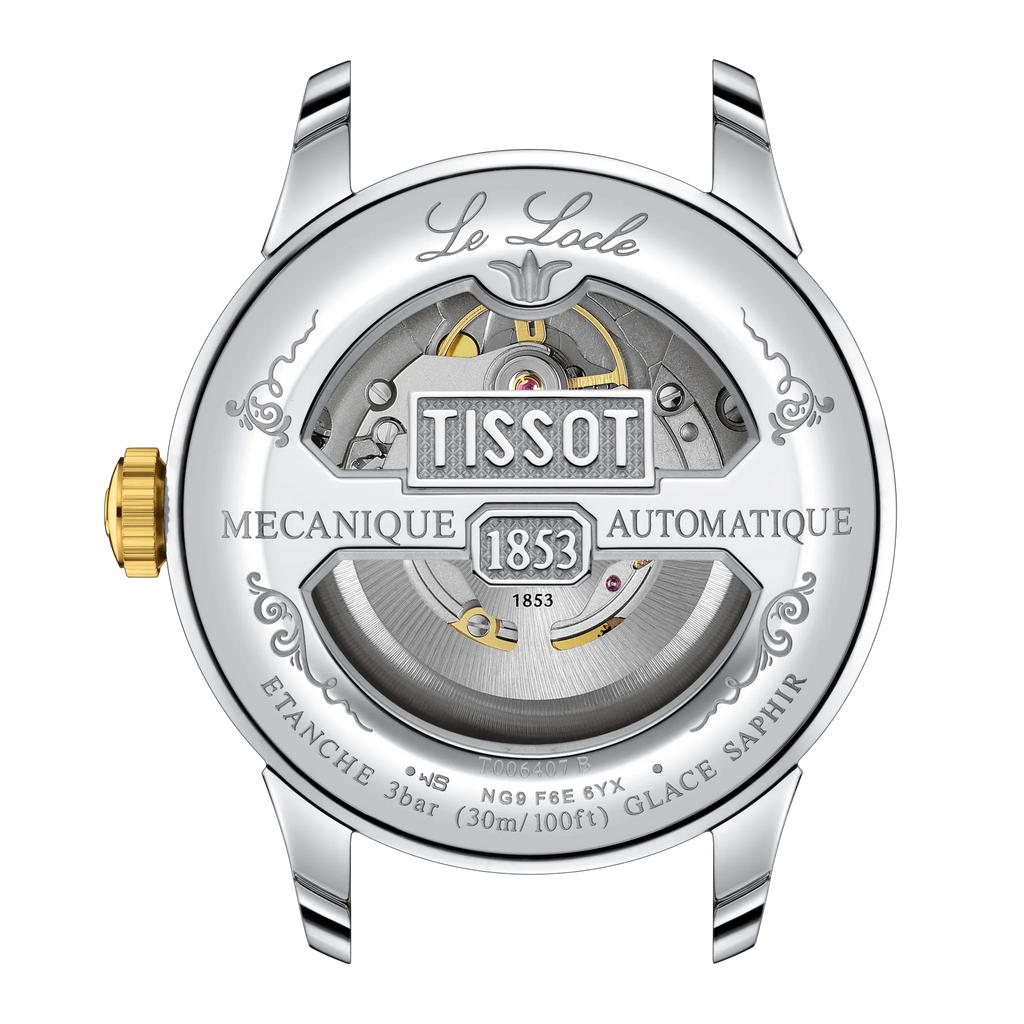 TISSOT LE LOCLE POWERMATIC 80 YG 2 TONES BRACELET