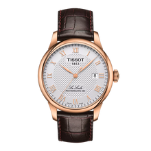 Load image into Gallery viewer, TISSOT LE LOCLE POWERMATIC 80 RG Brown Leather