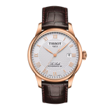TISSOT LE LOCLE POWERMATIC 80 RG Brown Leather