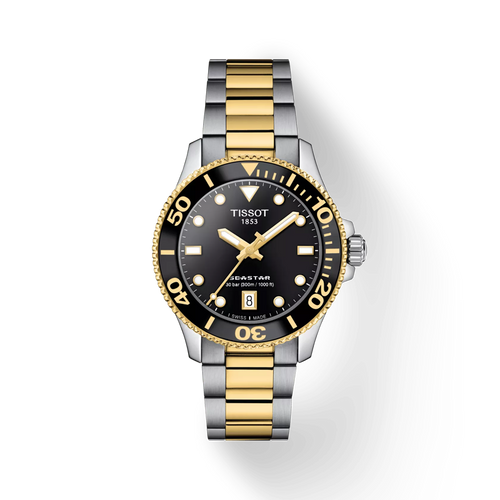 TISSOT SEASTAR 1000 36MM BLACK 2 TONES
