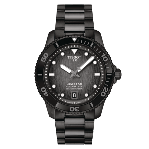 TISSOT SEASTAR 1000 POWERMATIC 80 40MM FULL BLACK PVD