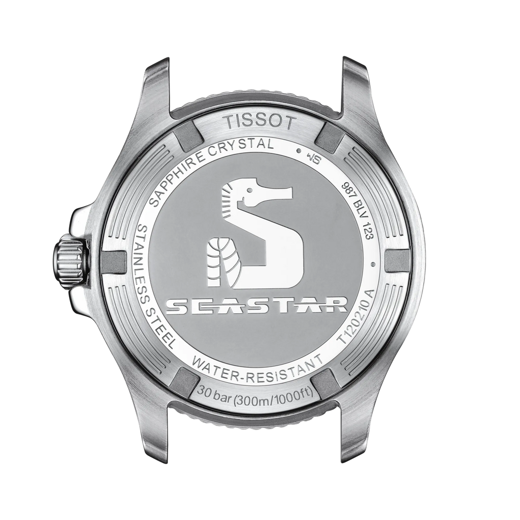 TISSOT SEASTAR 1000 36MM BLACK RG 2 TONES