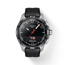 Load image into Gallery viewer, TISSOT T-TOUCH CONNECT SOLAR ON BLACK RUBBER