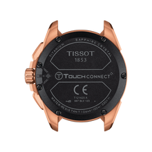 Load image into Gallery viewer, TISSOT T-TOUCH CONNECT SOLAR TITANIUM RG ON BLACK RUBBER