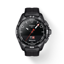 Load image into Gallery viewer, TISSOT T-TOUCH CONNECT SOLAR TITANIUM BLACK PVD ON BLACK RUBBER