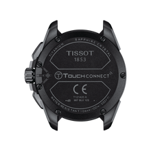 Load image into Gallery viewer, TISSOT T-TOUCH CONNECT SOLAR TITANIUM BLACK PVD ORANGE ON BLACK RUBBER