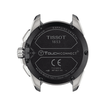 Load image into Gallery viewer, TISSOT T-TOUCH CONNECT SOLAR TITANIUM ON BLUE TEXTILE STRAP