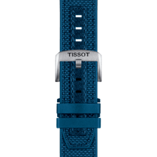 Load image into Gallery viewer, TISSOT T-TOUCH CONNECT SOLAR TITANIUM ON BLUE TEXTILE STRAP