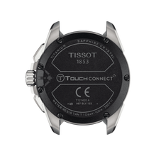 Load image into Gallery viewer, TISSOT T-TOUCH CONNECT SOLAR TITANIUM ON BEIGE TEXTILE STRAP