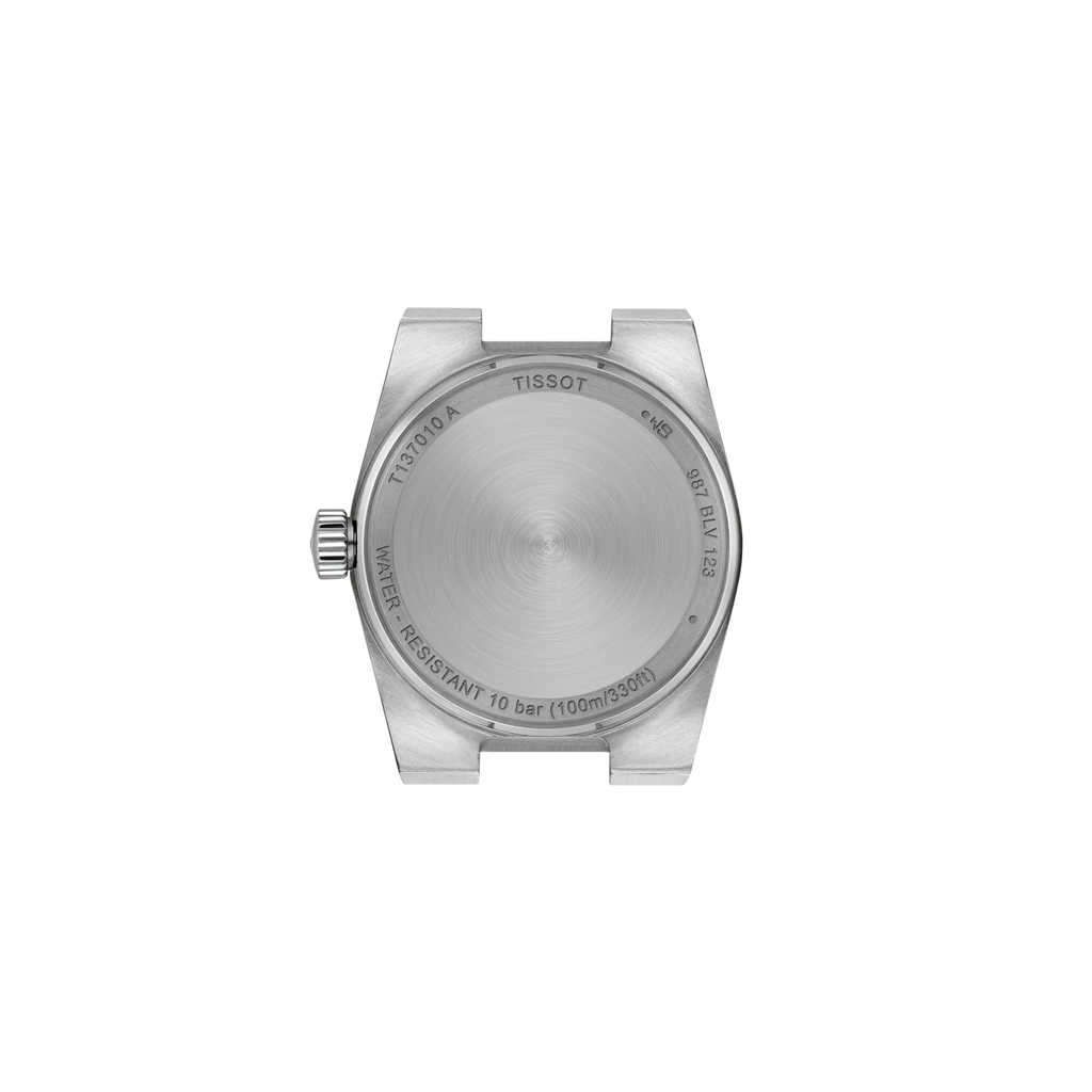 TISSOT PRX QUARTZ BLACK WITH DIAMONDS 25MM