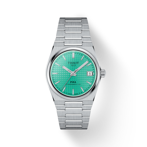 TISSOT PRX POWERMATIC 80 35MM LIGHT GREEN
