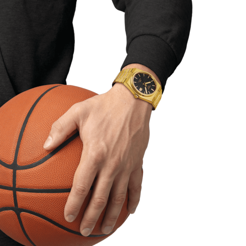 TISSOT PRX POWERMATIC 80 GOLD DAMIAN LILLARD SPECIAL EDITION