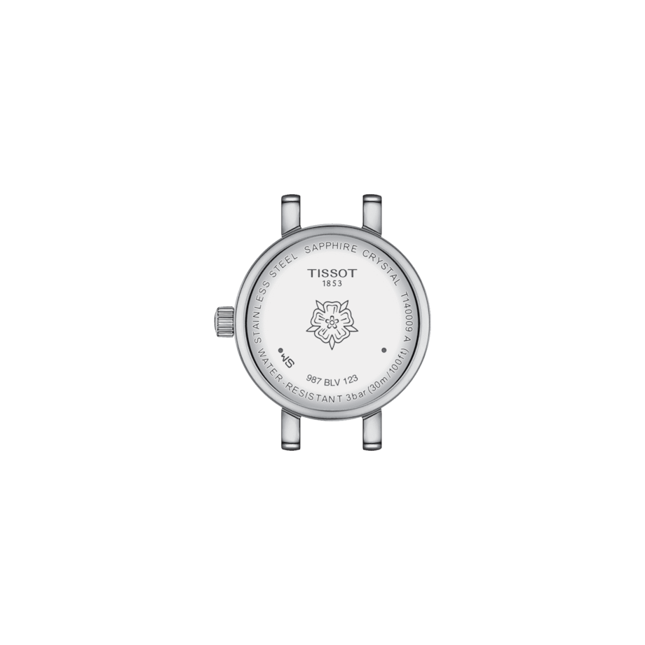 Tissot Lovely Round White with diamond bezel