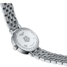 Load image into Gallery viewer, Tissot Lovely Round White with diamond bezel