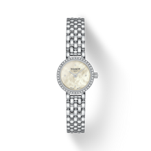 Load image into Gallery viewer, Tissot Lovely Round White with diamond bezel