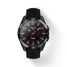 Load image into Gallery viewer, TISSOT T-TOUCH CONNECT SPORT BLACK CERAMIC BEZEL ON BLACK RUBBER