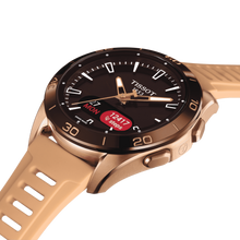 Load image into Gallery viewer, TISSOT T-TOUCH CONNECT SPORT BROWN CERAMIC BEZEL ON RUBBER