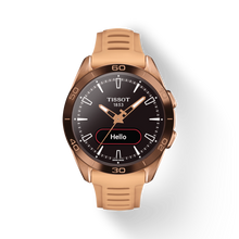 Load image into Gallery viewer, TISSOT T-TOUCH CONNECT SPORT BROWN CERAMIC BEZEL ON RUBBER