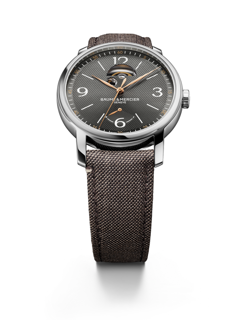 Baume & Mercier Classima Automatic Open Heart Grey Dial 10718
