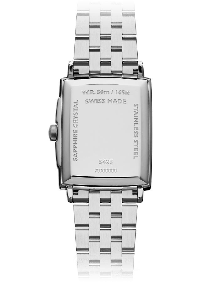 Raymond Weil Toccata Men's Classic Rectangular Stainless Steel Watch -37 x 29 mm