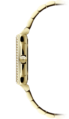 Raymond Weil Toccata Gold Quartz MOP Dial Diamond Bezel 22.6 x 28.1 mm on Bracelet