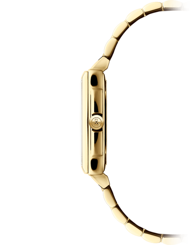 Raymond Weil Toccata Gold PVD Quartz Champagne Dial 22.6 x 28.1 mm on Bracelet