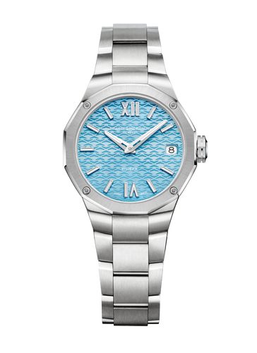 Baume & Mercier Riviera Ice Blue 33mm Quartz 10811