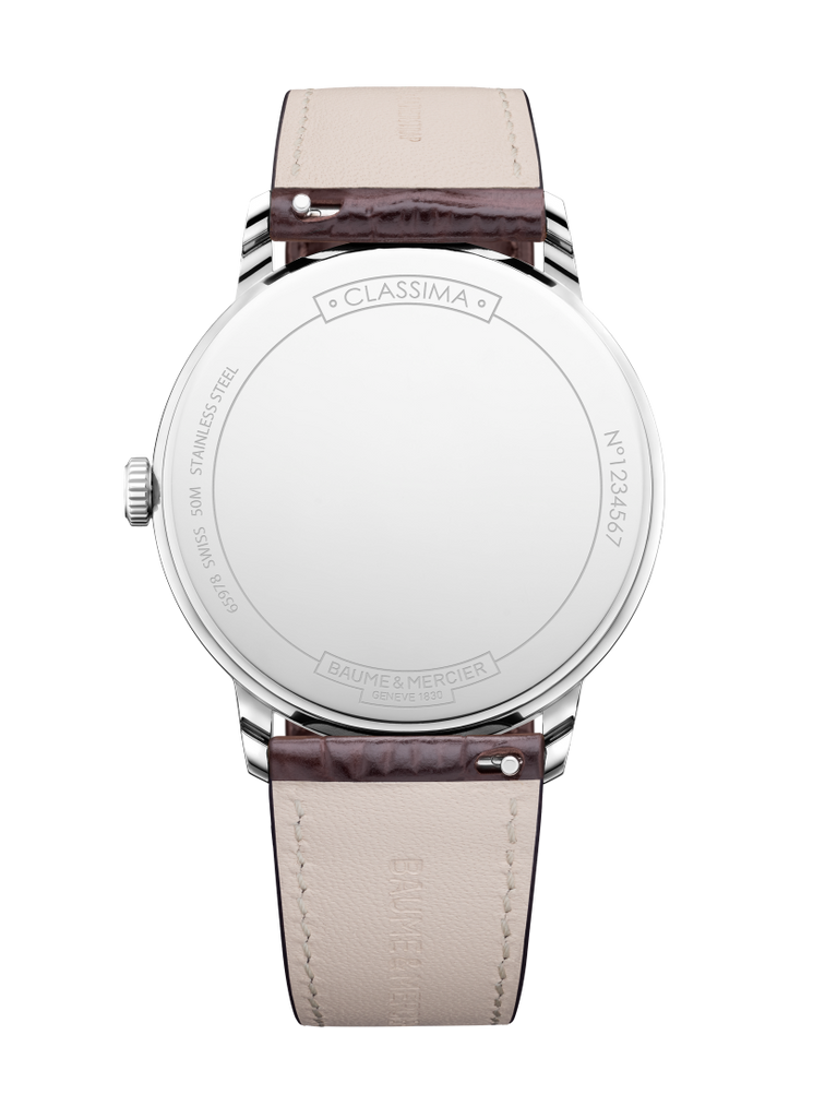 Baume & Mercier Classima 10882 -40mm Quartz on brown leather
