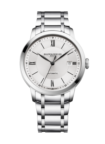 Baume & Mercier Classima 10854 -40mm Automatic Silver Dial on Bracelet